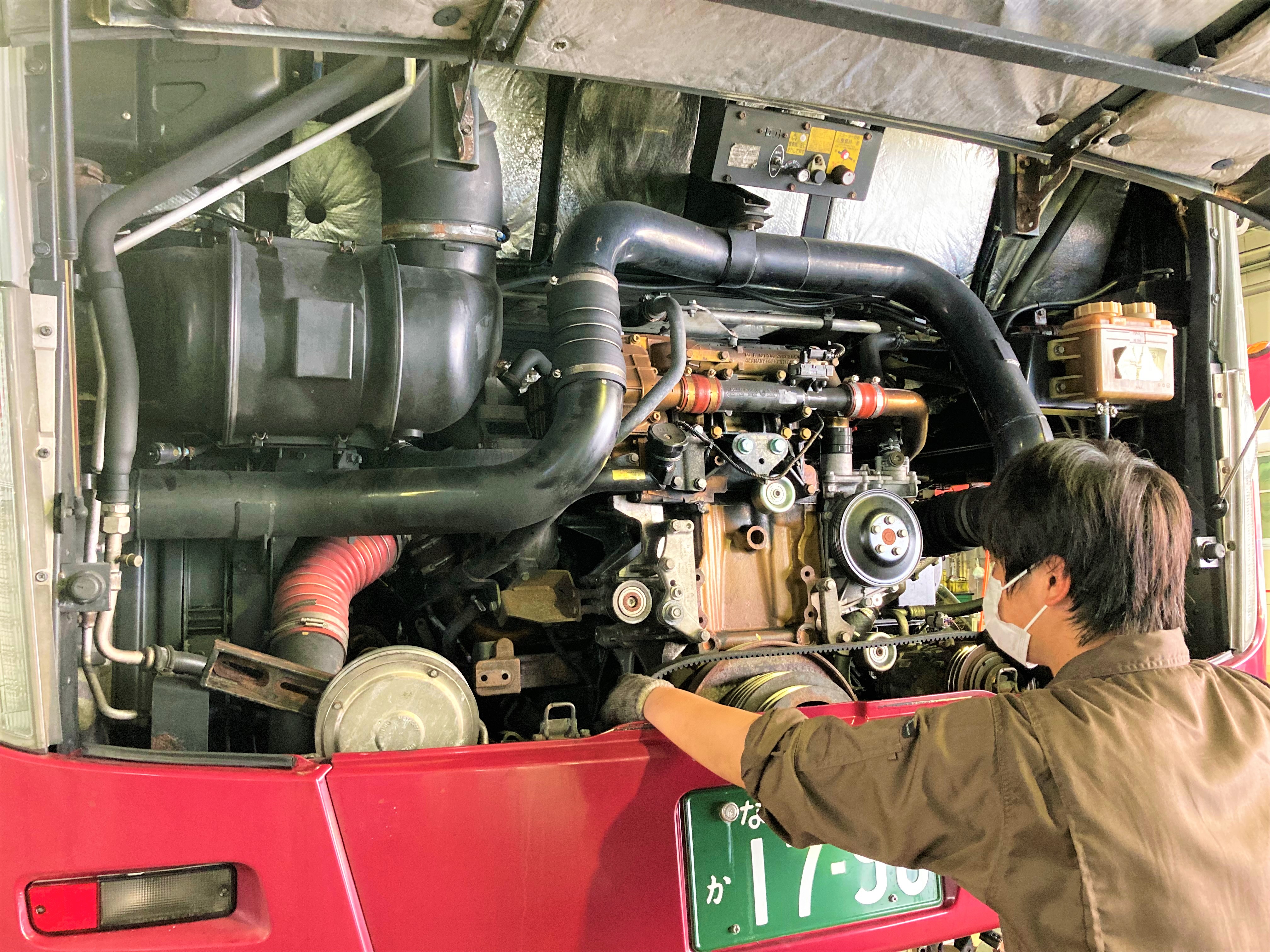 メンテナンスバス